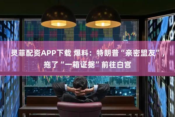 灵菲配资APP下载 爆料：特朗普“亲密盟友”，拖了“一箱证据”前往白宫